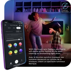 Globe Electric Wi-Fi Smart Multicolor Changing RGB LED Plug-In Strip Light 16.4-ft -Globe Lite Shop 332013597 AlternateImage4 l