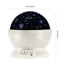 Globe Electric Celestial Edition Space Projector Night Light LED Integrated Color Changing -Globe Lite Shop 332014691 AlternateImage2 l