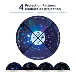 Globe Electric Celestial Edition Space Projector Night Light LED Integrated Color Changing -Globe Lite Shop 332014691 AlternateImage3 l