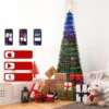 Costway 6.2-ft Pop-Up Pre-Lit Christmas Tree With 282 RGB LED Lights