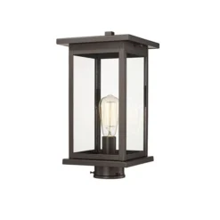Millennium Lighting Bowton 15.62-in Powder Coat Bronze Transitional Light Post Lantern -Globe Lite Shop 332018196 AlternateImage1 l