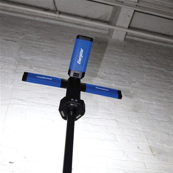 Energizer 2000-lumen Triple Head Rechargeable LED Work Light 4 Energizer 2000-lumen Triple Head Rechargeable LED Work Light - Image 4