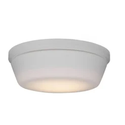 Generation Lighting Dover Integrated LED Ceiling Fan Light Kit - Matte White