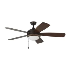 Generation Lighting Discus Ornate 52-in Roman Bronze Integrated LED Ceiling Fan (5-blade) -Globe Lite Shop 332018790 AlternateImage4 l