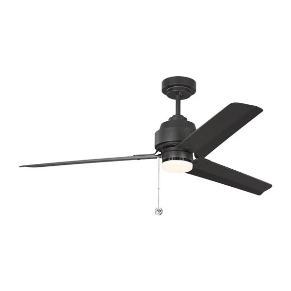 Generation Lighting Arcade 54-in Midnight Black Indoor Ceiling Fan (3-blade) 1 Generation Lighting Arcade 54-in Midnight Black Indoor Ceiling Fan (3-blade)