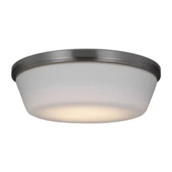 Generation Lighting Dover Integrated LED Ceiling Fan Light Kit - Brushed Steel