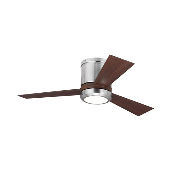 Generation Lighting Clarity 42-in Brushed Steel Integrated LED Indoor Ceiling Fan With Remote Control (3-blade) 2 Generation Lighting Clarity 42-in Brushed Steel Integrated LED Indoor Ceiling Fan With Remote Control (3-blade) - Image 2