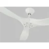 Generation Lighting Maverick Max 70-in Matte White Ceiling Fan With Remote Control (3-blade)