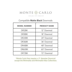 Generation Lighting Discus Ornate 52-in Matte Black Integrated LED Ceiling Fan (5-blade) 9 Generation Lighting Discus Ornate 52-in Matte Black Integrated LED Ceiling Fan (5-blade) -Globe Lite Shop 332018814 AlternateImage2 l