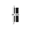 Generation Lighting 24-in Matte Black Ceiling Fan Downrod Extension