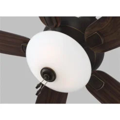 Generation Lighting Colony Max Plus 52-in Roman Bronze Indoor/Outdoor Ceiling Fan With Light Kit -Globe Lite Shop 332018850 AlternateImage3 l