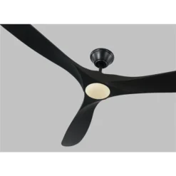 Generation Lighting Maverick Max 70-in Black Integrated LED Indoor/Outdoor Ceiling Fan (3-blade) 3 Generation Lighting Maverick Max 70-in Black Integrated LED Indoor/Outdoor Ceiling Fan (3-blade) -Globe Lite Shop 332018891 AlternateImage1 l