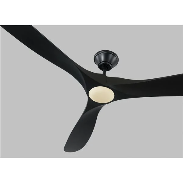 Generation Lighting Maverick Max 70-in Black Integrated LED Indoor/Outdoor Ceiling Fan (3-blade) 2 Generation Lighting Maverick Max 70-in Black Integrated LED Indoor/Outdoor Ceiling Fan (3-blade) - Image 2