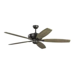 Generation Lighting Dover 60-in Weathered Grey Ceiling Fan With Handheld Remote Control Included (5-blade) -Globe Lite Shop 332018899 MainImage 001 l