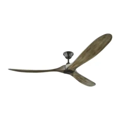 Generation Lighting Maverick Max 70-in Weathered Grey Indoor/Outdoor Ceiling Fan With Remote Control (3-blade) -Globe Lite Shop 332018909 MainImage 001 l