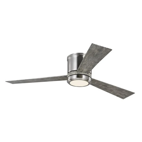 Generation Lighting Clarity 52-in Brushed Steel Integrated LED Indoor Ceiling Fan With Remote Control (3-blade) 2 Generation Lighting Clarity 52-in Brushed Steel Integrated LED Indoor Ceiling Fan With Remote Control (3-blade) - Image 2