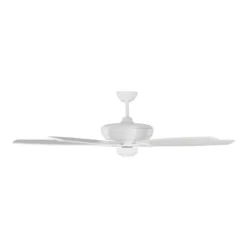 Generation Lighting Dover 60-in Matte White Ceiling Fan With Handheld Remote Control Included (5-blade) -Globe Lite Shop 332018938 AlternateImage1 l