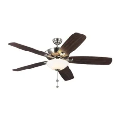 Generation Lighting Colony Super Max 60-in Brushed Steel Indoor/Outdoor Ceiling Fan 7 Generation Lighting Colony Super Max 60-in Brushed Steel Indoor/Outdoor Ceiling Fan -Globe Lite Shop 332018954 AlternateImage3 l