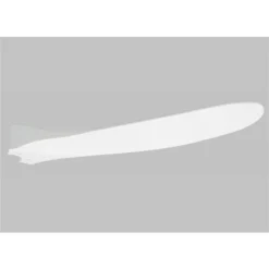 Generation Lighting Maverick 60-in Matte White Ceiling Fan With Remote Control (3-blade)