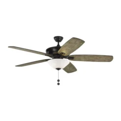 Generation Lighting Colony Super Max 60-in Weathered Grey Indoor/Outdoor Ceiling Fan -Globe Lite Shop 332019002 MainImage 001 l