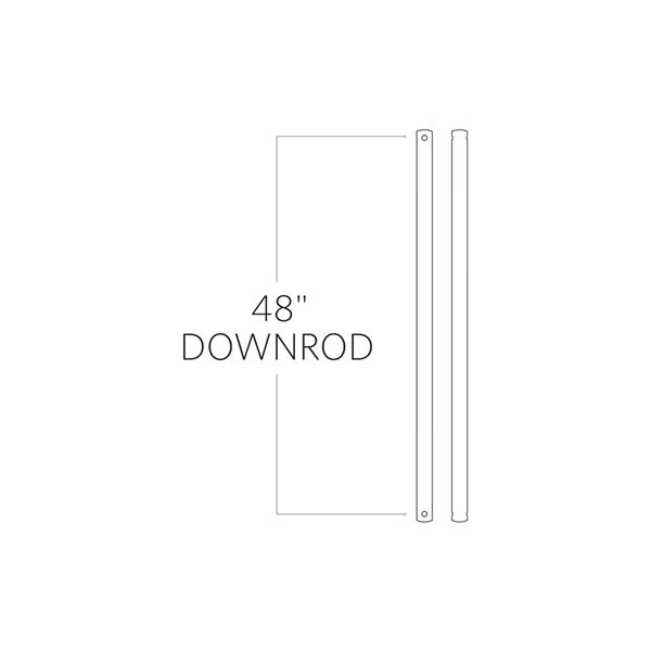 Monte Carlo 48-in Satin Nickel Ceiling Fan Downrod 1 Monte Carlo 48-in Satin Nickel Ceiling Fan Downrod