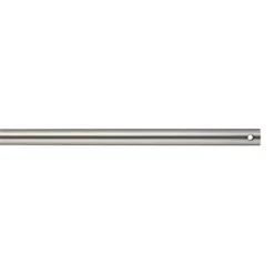 Monte Carlo 12-in Brushed Steel Ceiling Fan Downrod