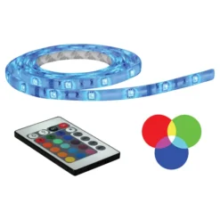 Bazz LED Lighting Strip With Remote - Multicolour - 120-in