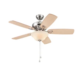 Harbor Breeze Balsam 44-in Cocoa And Blonde Creek Ceiling Fan (5-Blade)