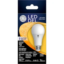 GE Soft White 50/100/150W Replacement LED A21 - 1 Pack -Globe Lite Shop 41537408 L