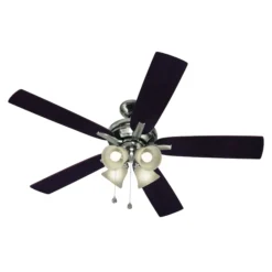 Harbor Breeze Port Severn 52-in Brushed Nickel Ceiling Fan
