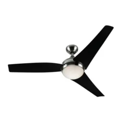 Harbor Breeze 52-in Belleisle Bay Nickel Ceiling Fan