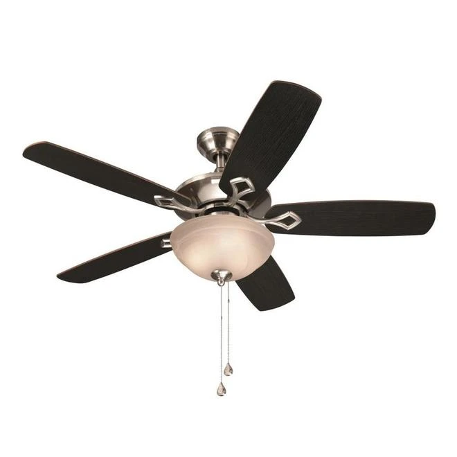 Harbor Breeze 46-in Teslin River Brushed Nickel Ceiling Fan 2 Harbor Breeze 46-in Teslin River Brushed Nickel Ceiling Fan - Image 2