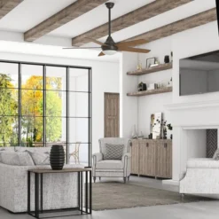 Harbor Breeze Ocean Grove 52-in Oil Rubbed Bronze Ceiling Fan (5 Blades) 9 Harbor Breeze Ocean Grove 52-in Oil Rubbed Bronze Ceiling Fan (5 Blades) -Globe Lite Shop 43105024d L