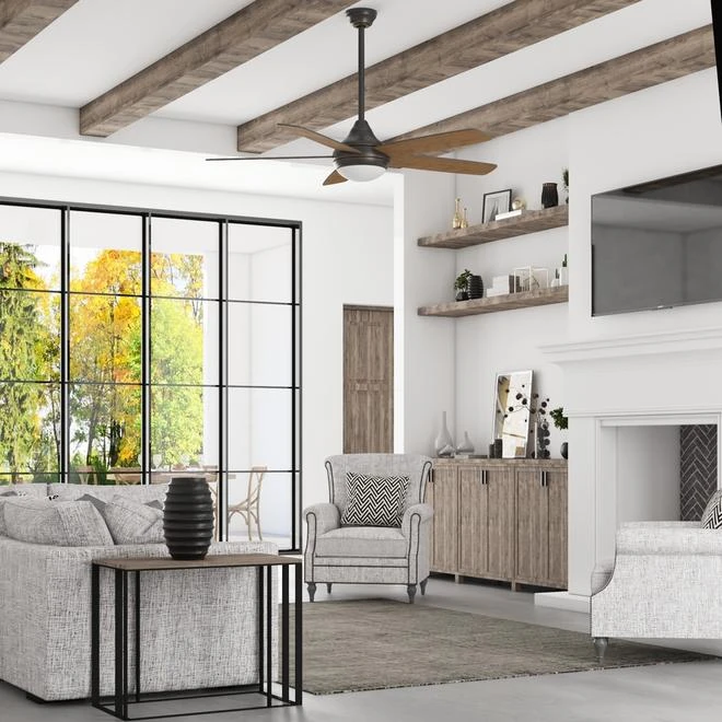 Harbor Breeze Ocean Grove 52-in Oil Rubbed Bronze Ceiling Fan (5 Blades) 5 Harbor Breeze Ocean Grove 52-in Oil Rubbed Bronze Ceiling Fan (5 Blades) - Image 5