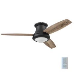 Harbor Breeze Sail Stream 52-in Oil Rubbed Bronze Ceiling Fan (3-Blade) -Globe Lite Shop 43105027b L
