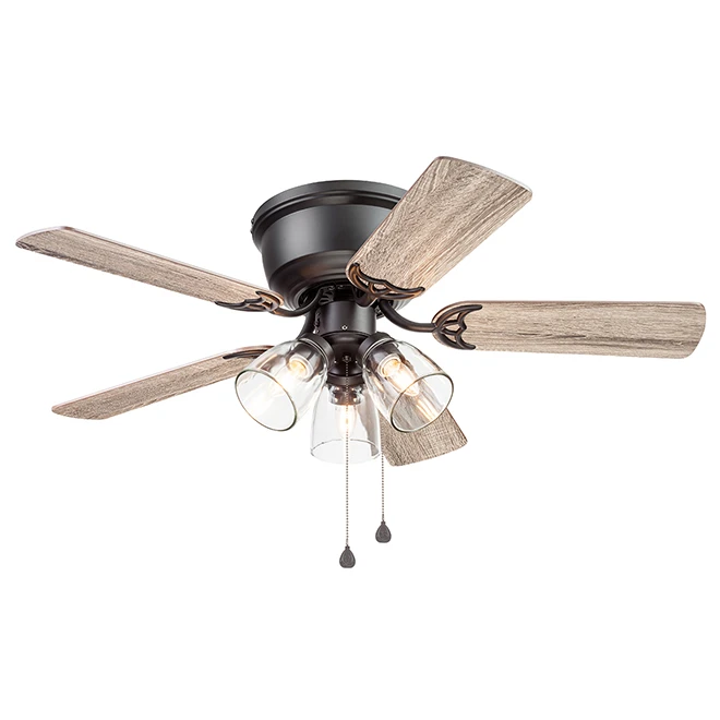 Harbor Breeze Hugger 42-in Bronze Ceiling Fan (5 Reversible Blades) 4 Harbor Breeze Hugger 42-in Bronze Ceiling Fan (5 Reversible Blades) - Image 4