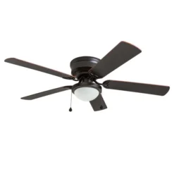 Harbor Breeze Armitage 52-in Bronze Ceiling Fan (5 Reversible Blades) -Globe Lite Shop 43105030 L