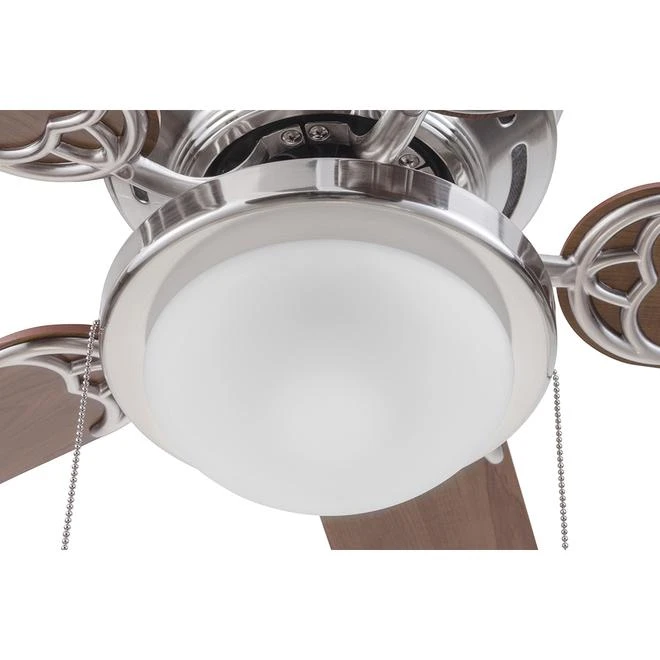 Harbor Breeze Armitage 52-in Brushed Nickel Ceiling Fan (5 Blades) 1 Harbor Breeze Armitage 52-in Brushed Nickel Ceiling Fan (5 Blades)