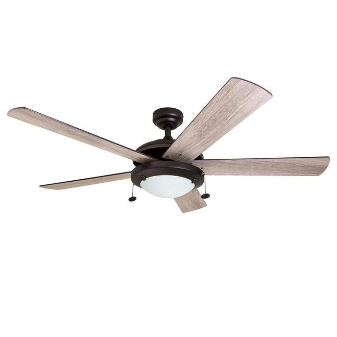 Harbor Breeze Traditional 52-in Oil-Rubbed Bronze Ceiling Fan (5 Blades) 5 Harbor Breeze Traditional 52-in Oil-Rubbed Bronze Ceiling Fan (5 Blades) - Image 5