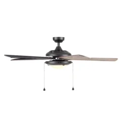 Harbor Breeze Traditional 52-in Oil-Rubbed Bronze Ceiling Fan (5 Blades) 7 Harbor Breeze Traditional 52-in Oil-Rubbed Bronze Ceiling Fan (5 Blades) -Globe Lite Shop 43105032d L