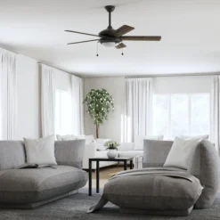 Harbor Breeze Traditional 52-in Oil-Rubbed Bronze Ceiling Fan (5 Blades)