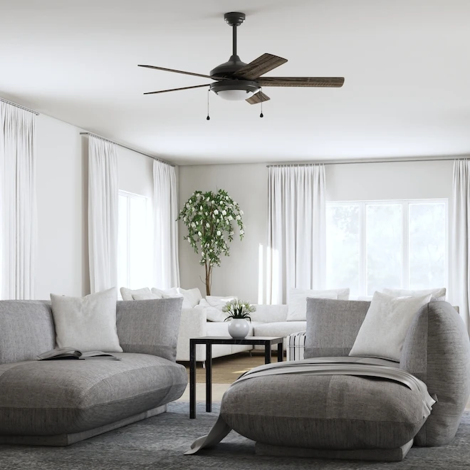 Harbor Breeze Traditional 52-in Oil-Rubbed Bronze Ceiling Fan (5 Blades) 1 Harbor Breeze Traditional 52-in Oil-Rubbed Bronze Ceiling Fan (5 Blades)