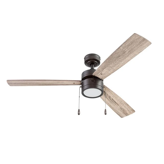 Harbor Breeze Navin 52-in Bronze Ceiling Fan With 3 Reversible Blades 4 Harbor Breeze Navin 52-in Bronze Ceiling Fan With 3 Reversible Blades - Image 4