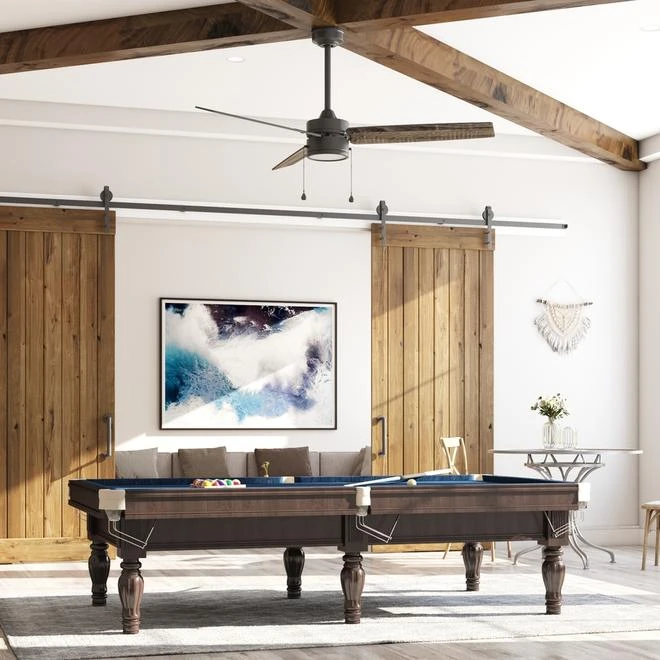 Harbor Breeze Navin 52-in Bronze Ceiling Fan With 3 Reversible Blades 2 Harbor Breeze Navin 52-in Bronze Ceiling Fan With 3 Reversible Blades - Image 2