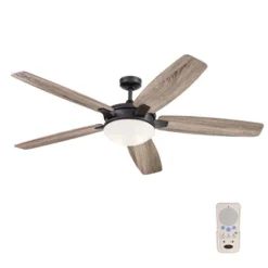 Harbor Breeze Coastal Key 70-in Bronze Ceiling Fan With 5 Blades -Globe Lite Shop 43105039 L