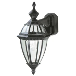 Globe Electric Globe Heritage - Motion-Activated Wall Lantern - Black -Globe Lite Shop 51025058d L