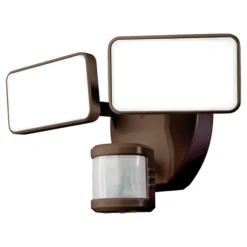 Globe Electric Globe Security Light - Motion Detector - Bronze