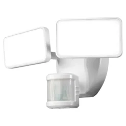 Globe Electric Globe LED Security Light - Motion Sensors - White -Globe Lite Shop 51025079 L