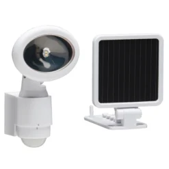 Globe Electric Globe Solar LED Motion Activated Security Light - Single Light - White