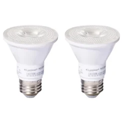 7W LED Dimmable PAR20 Bulb - Bright White - Pack Of 2